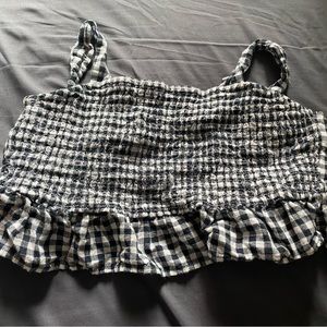 ae gingham set size med